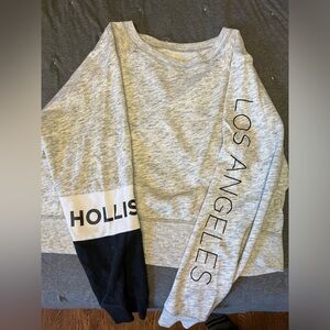 Hollister Cropped Long Sleeve Sweater